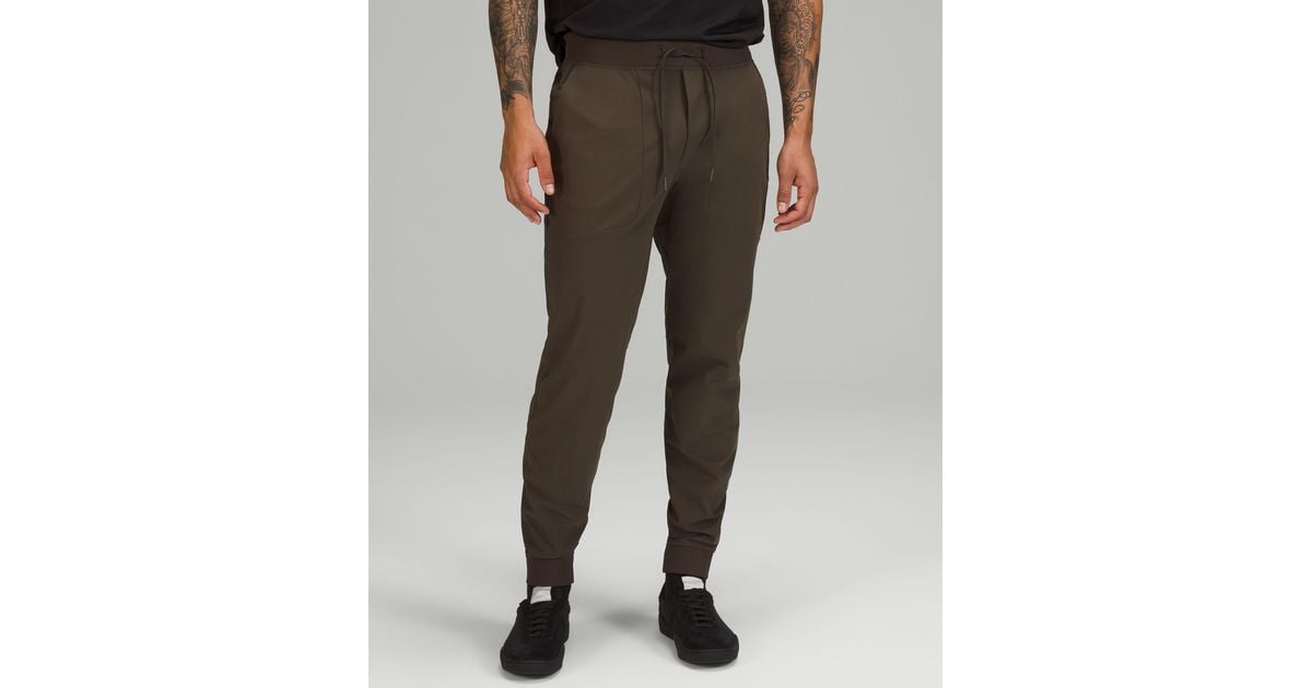 lululemon athletica Abc Jogger Warpstreme in Brown for Men Lyst