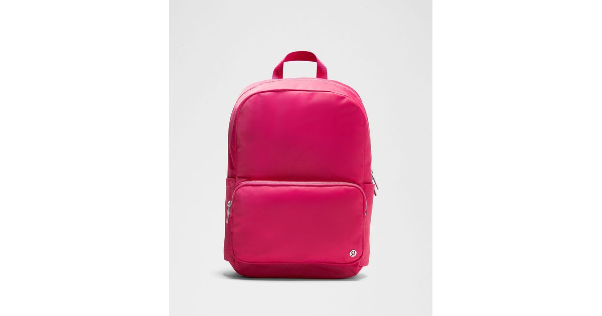 Lululemon everywhere backpack raspberry coulis 22L Lululemon New Crew Raspberry Backpack | TikTok main image 4