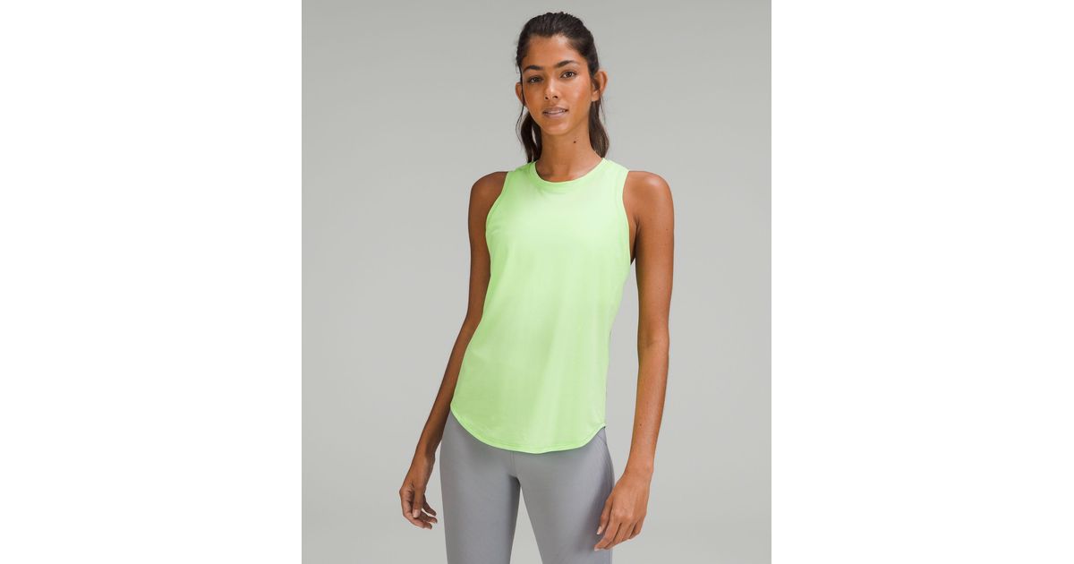 lululemon athletica High-neck Running And Training Tank Top Online Only in  Green