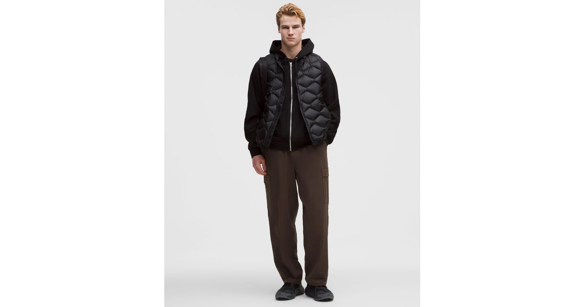 lululemon Stretch-Ripstop Relaxed Cargo Pant in Black for Men | Lyst