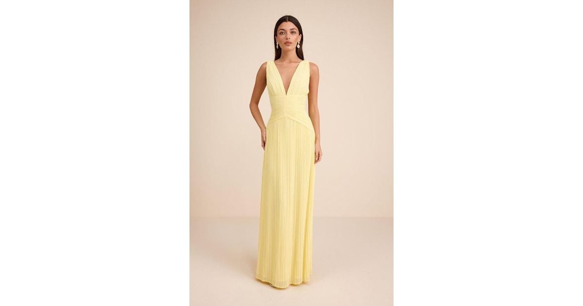 sachin and babi light blue dress Eyelet Seamed Drop-Waist Maxi Dress main image 0