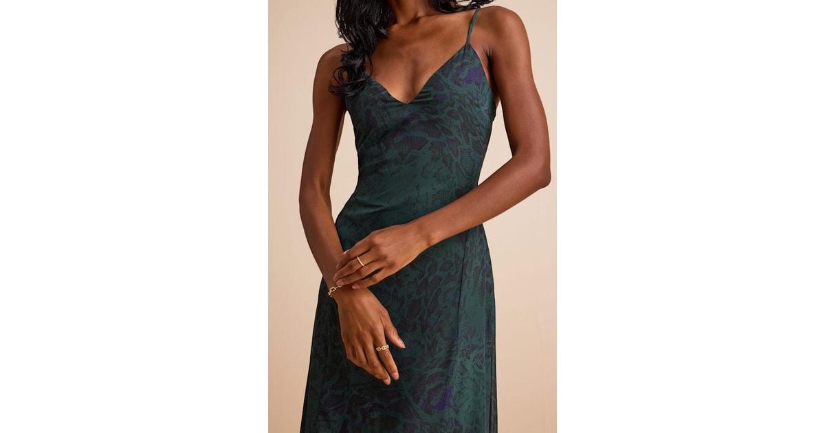 green dress with black coat Mini Dress Sasha main image 1