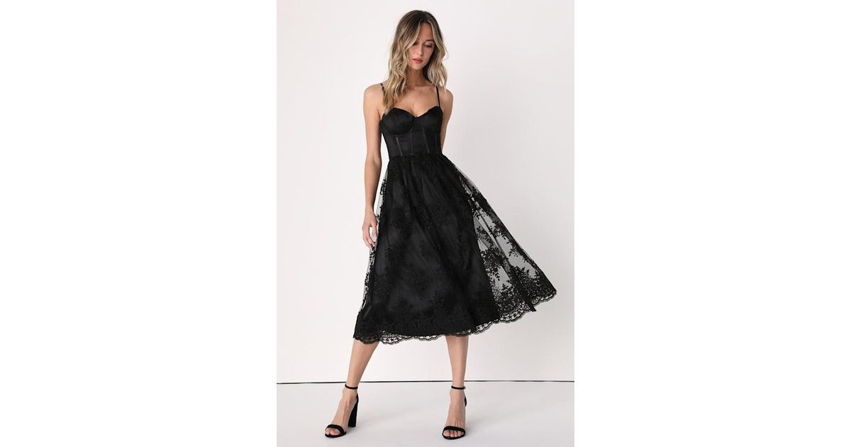 chinese dress ladies Looking Like A Day Dream Eyelet Lace Dress main image 1
