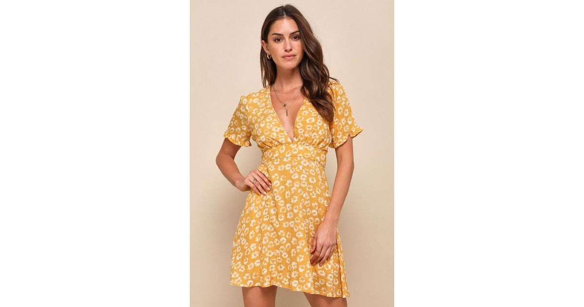 lemon dress mini Analeigh Mini Dress