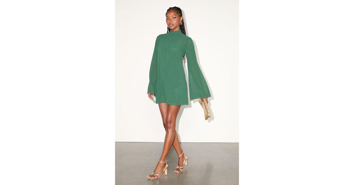 slim fit dress slacks Ask You Out Green Tweed Shift Dress  Shop the Mint