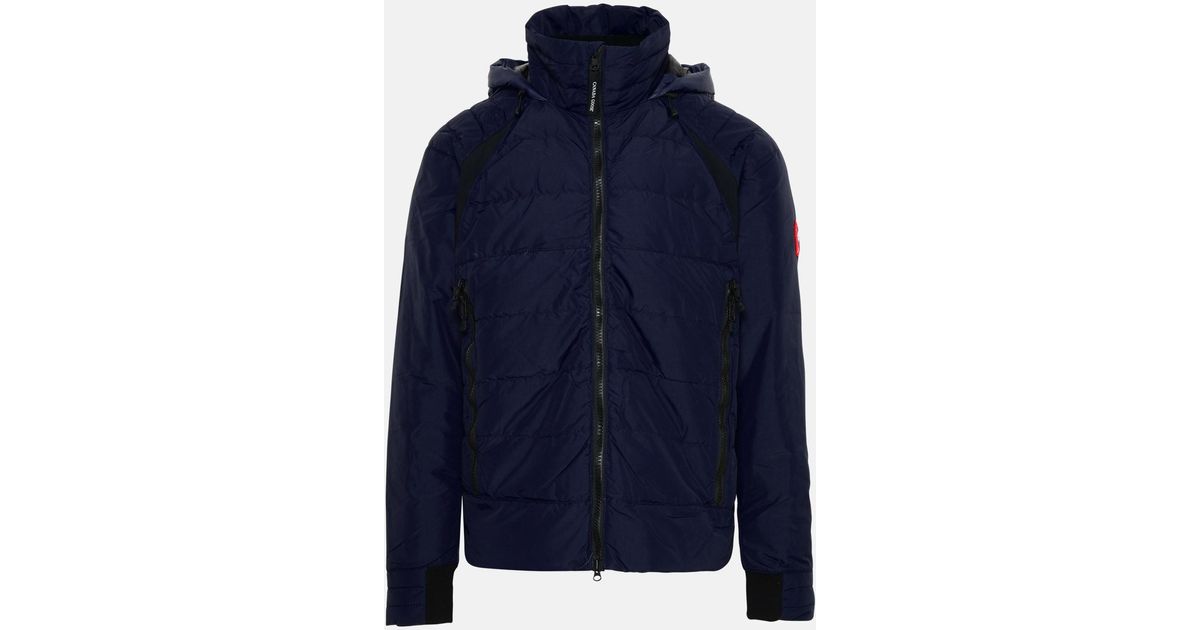 Canada Goose Updated Hybridge Nylon Puffer Jacket in Blue for Men | Lyst