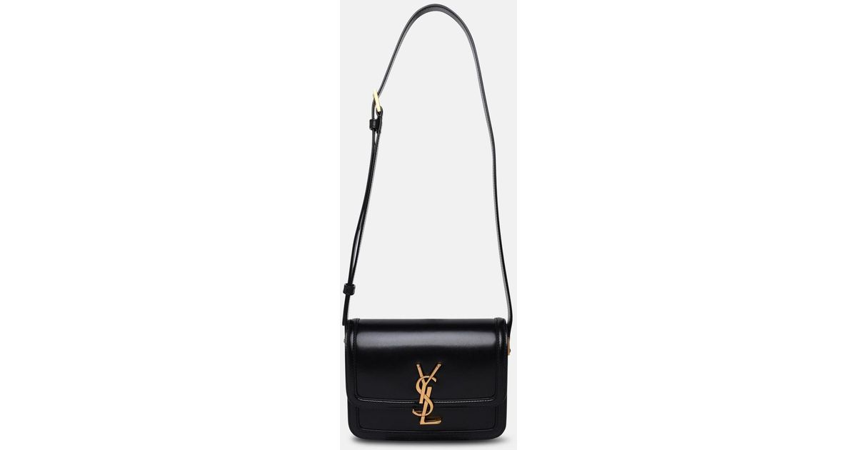 Saint Laurent 'satchel Solferino' Small Leather Crossbody Bag in White
