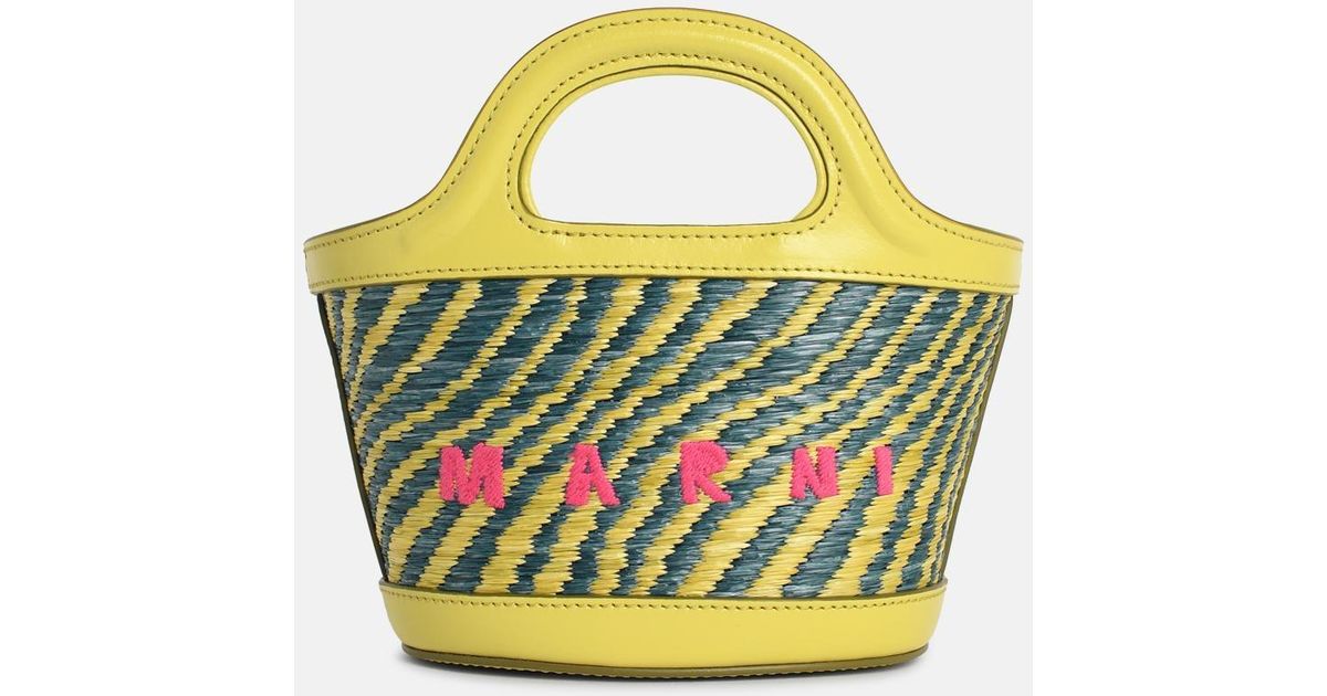 Marni Micro 'Tropicalia' Bag in Blue | Lyst