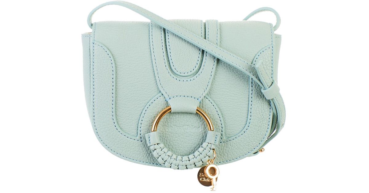 chloe light blue bag