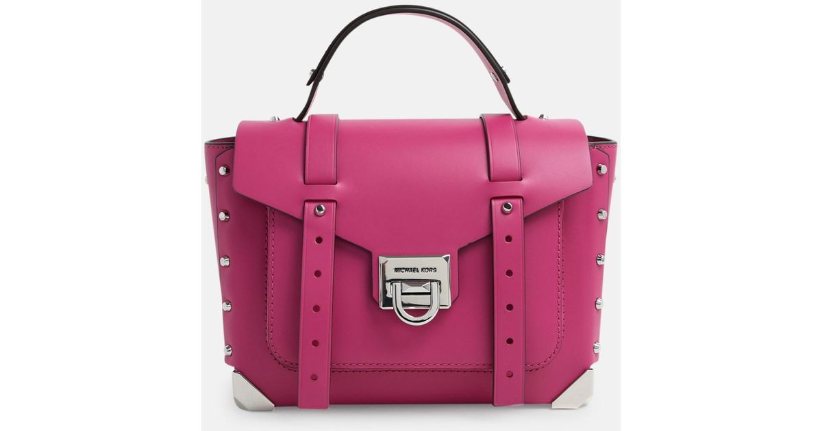 Michael kors manhattan pink bag Clearance