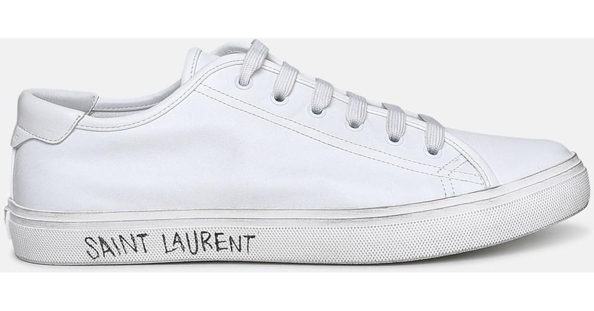 saint laurent malibu canvas sneakers