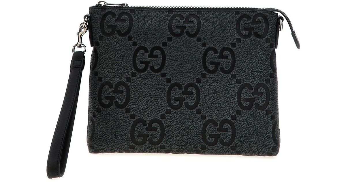 Gucci Men's Fabric Shoulder Bag GG Small Brown
