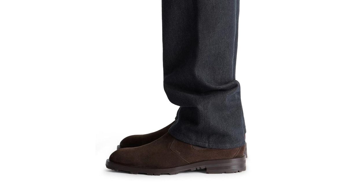 Regency Men's Riding Boot Dior Regency Chelsea Boot in Black for Men | Lyst
