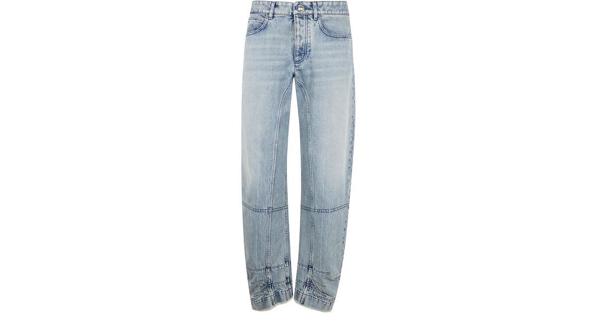 【関税＆送料込み】Jil Sander Trouser 69 Aw 20 Gw Clothing Jil Sander Trouser 69 Aw 20 Gw in Blue | Lyst