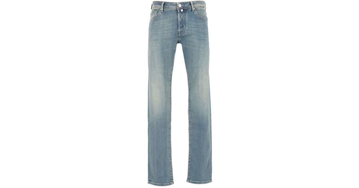 Jacob Cohen "Nick" Stretch-Denim Jeans in Blue for Men | Lyst