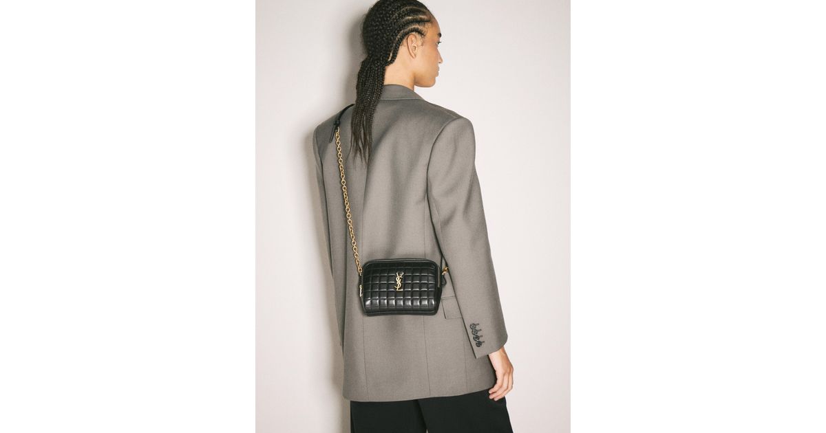 【関税＆送料込み】Saint Laurent Cassandre MatelassAC CarrA Saint Laurent Cassandre Matelassé Large Zipped Pouch In