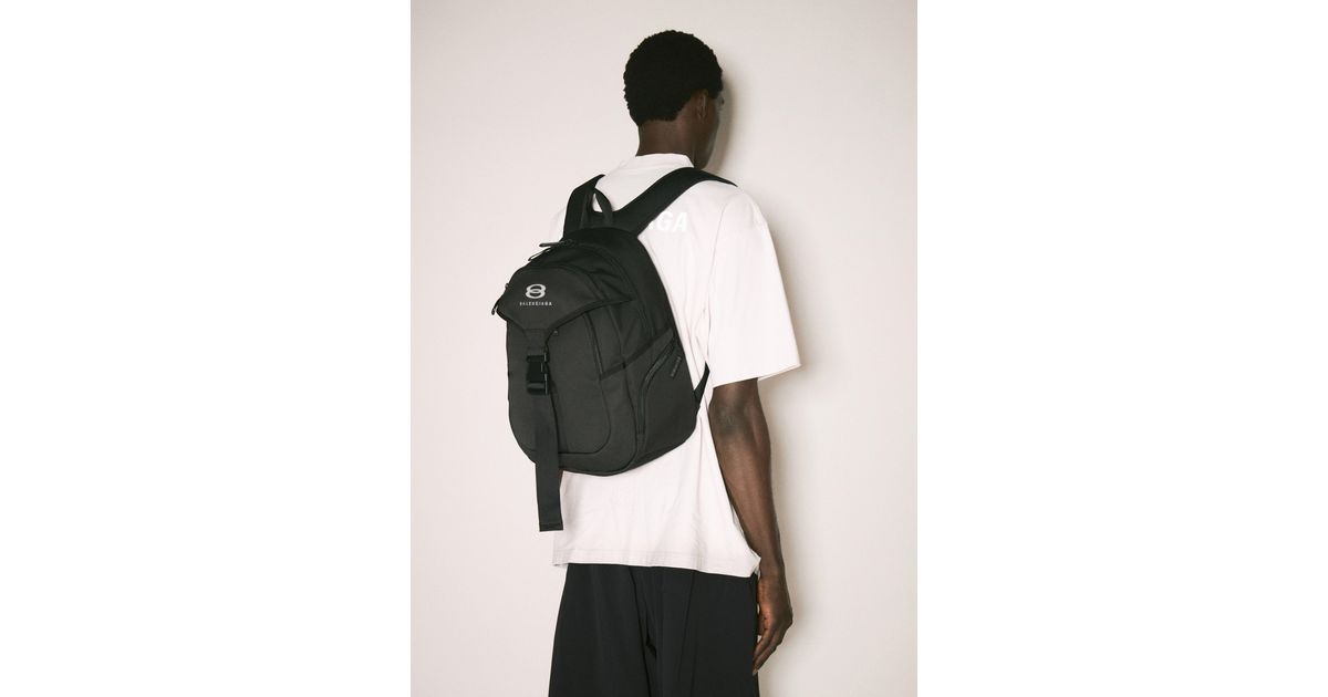 Balenciaga Unity Medium Backpack in Black for Men | Lyst