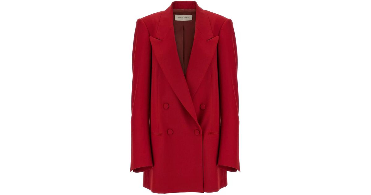 ボトムスその他 Dries Van Noten Blink' Blazer Dries Van Noten Blink Gingham Crystal Fringe Wool Blazer