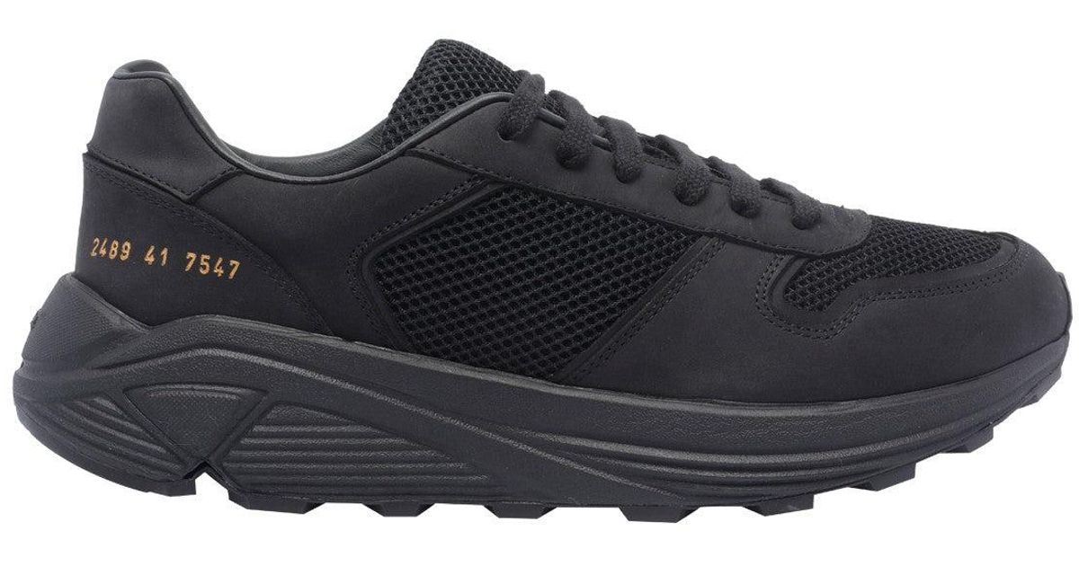 スニーカー Common Projects PREMIUM RUNNER SNEAKERS Common Projects - Premium Mesh Runner in Black | Oroboro