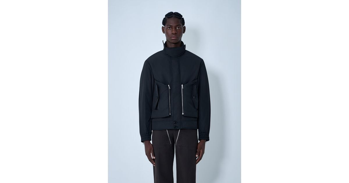 Dries Van Noten Venice Shell Jacket in Blue for Men | Lyst