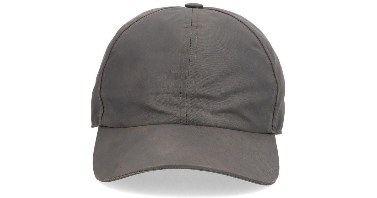 Rick Owens Drkshdw Baseball Hat in Gray for Men | Lyst