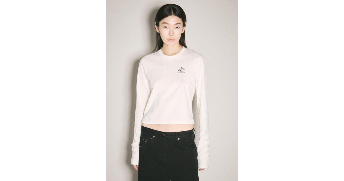 prada--Logo-Print-Long-Sleeve- prada--Logo-Print-Long-Sleeve-