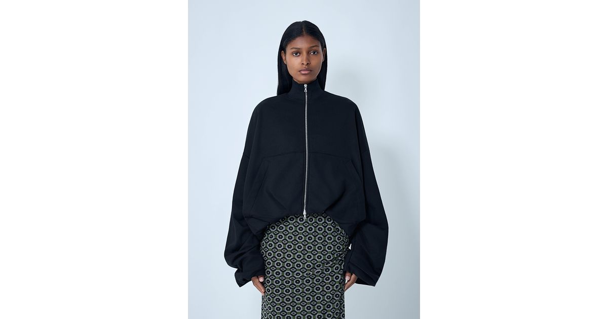 Dries Van Noten Haqua Short Jacket in Blue | Lyst