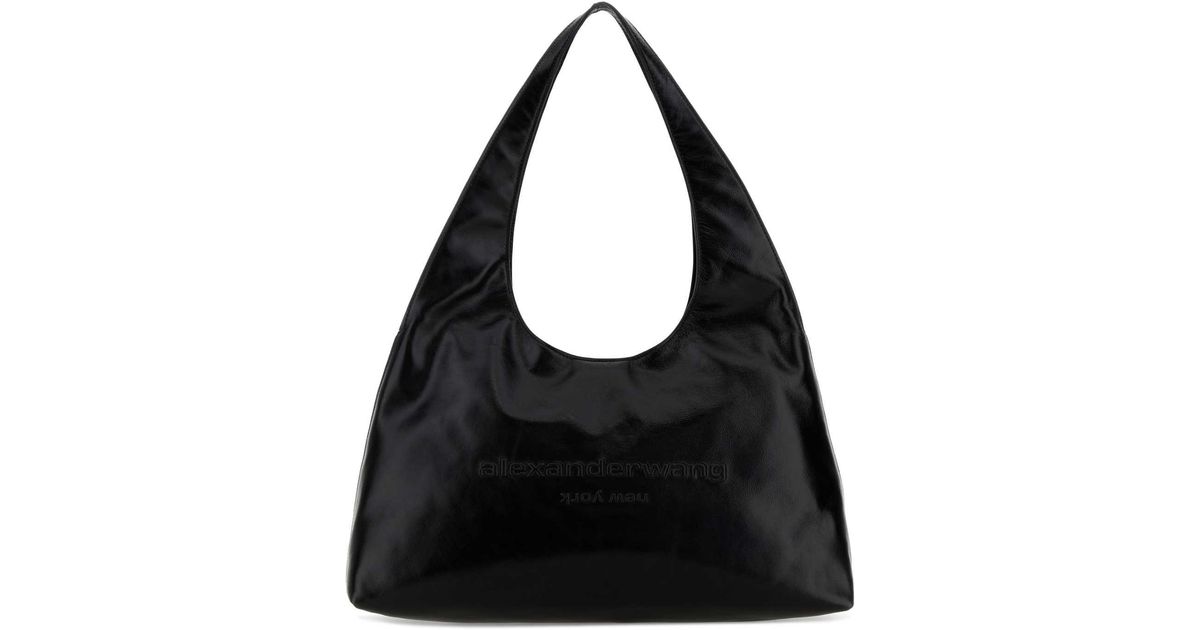 Alexander Wang Leather Medium Pike Shoulder Bag in Black | Lyst