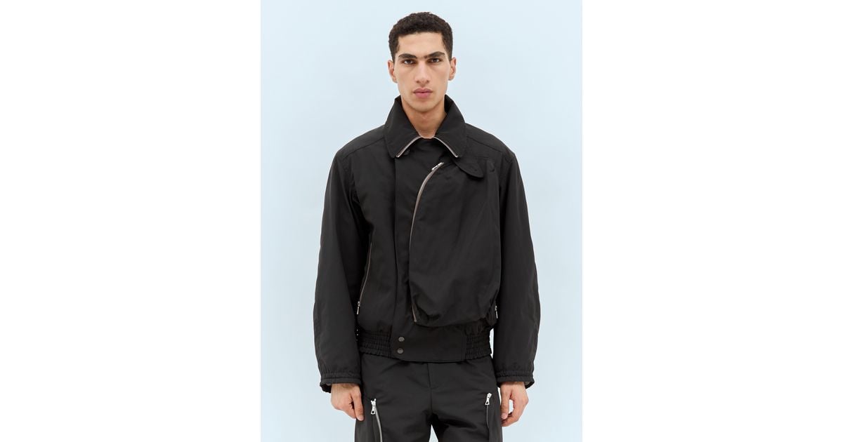 Dries Van Noten Viller Bomber Jacket in Gray for Men | Lyst Dries Van Noten Viller Bomber Jacket in Gray for Men | Lyst