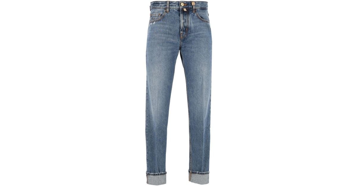 Jacob Cohen "Jude" Cotton Jeans in Blue for Men | Lyst