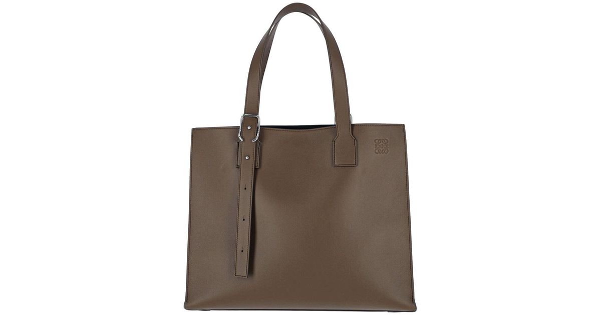 バッグ LOEWE HORIZONTAL CANVAS BUCKLE TOTE BAG LOEWE Buckle Horizontal Tote | Saks Fifth Avenue