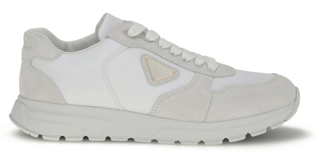 Prada Prax 2.0 Sneakers in White | Lyst