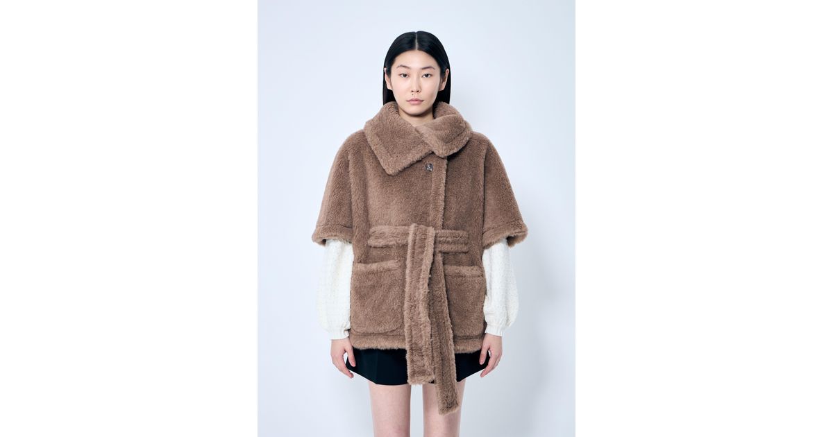 MAX MARA 25S TEDDY SHORT JACKET 077