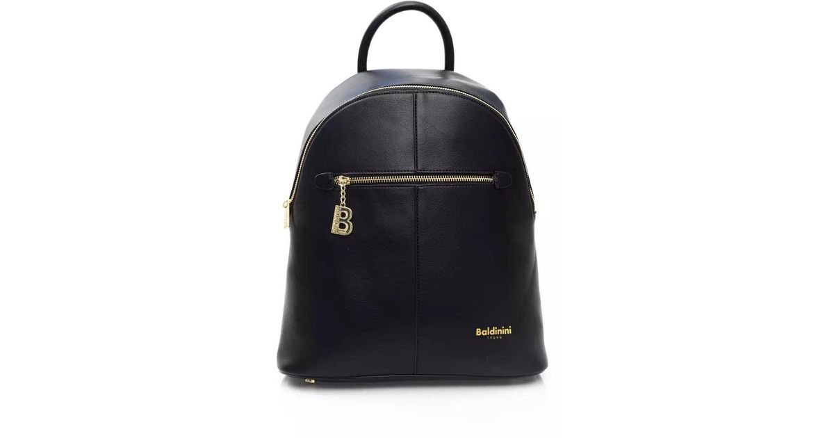 Baldinini Polyurethane Backpack in Blue Lyst