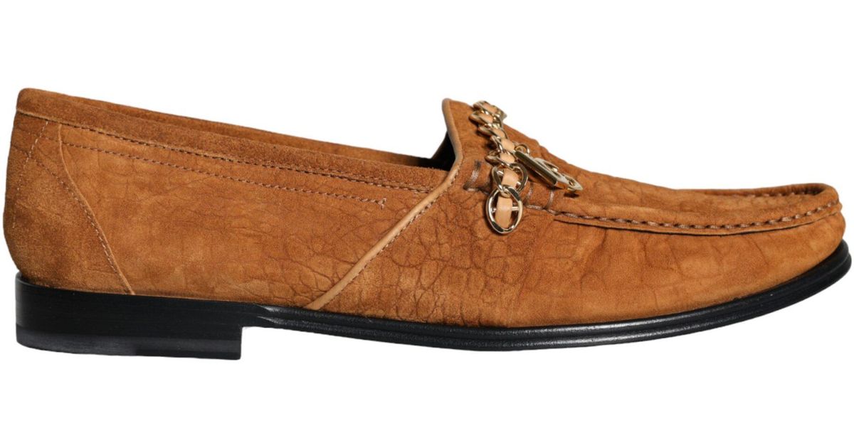 Dolce & Gabbana Red Cotton Velvet Slip On Loafers Formal Shoes