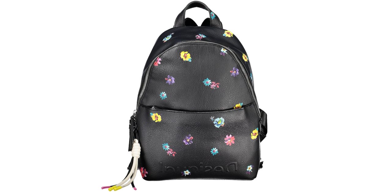 Desigual Black Backpack Lyst