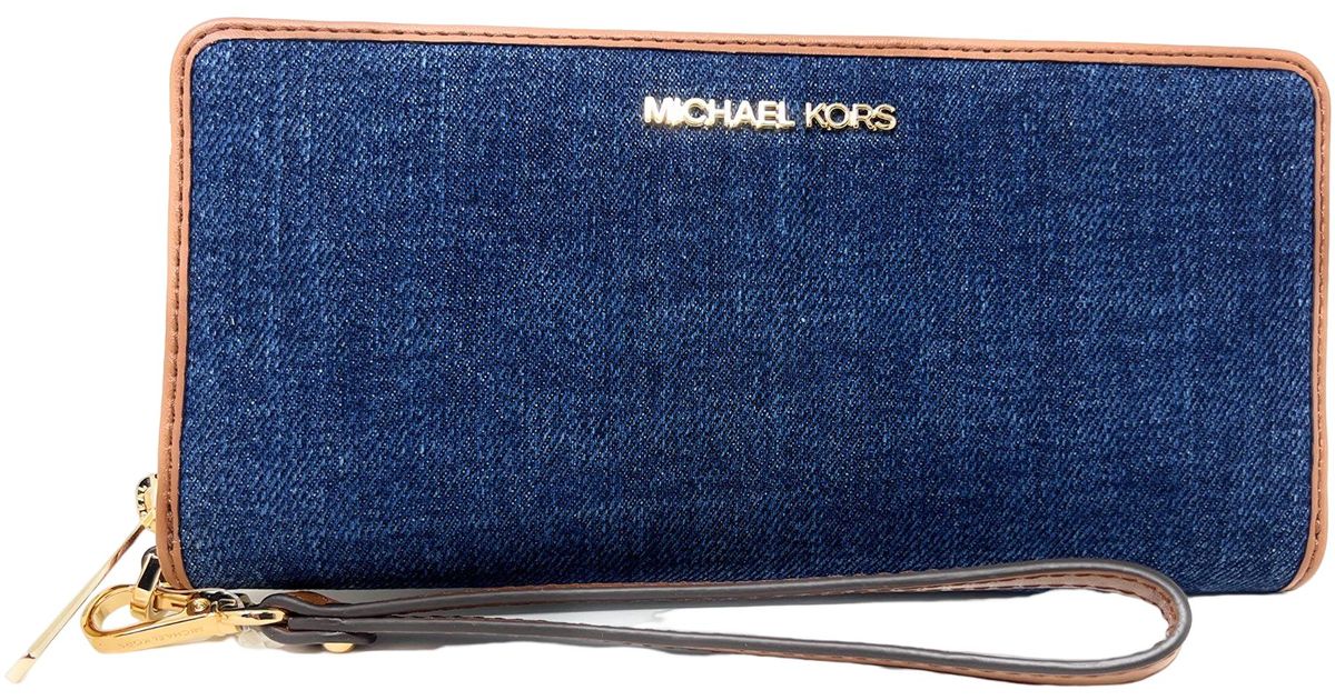 Michael Kors Metallic Wristlet Wallet