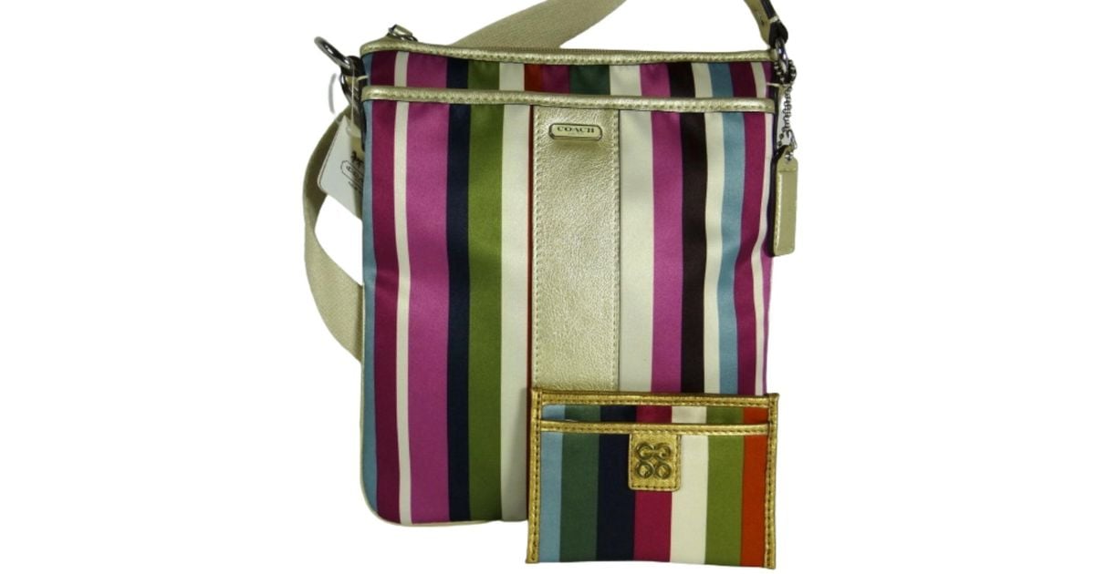 COACH Legacy Crossbody Striped Bags & Handbags For | Lyst UK