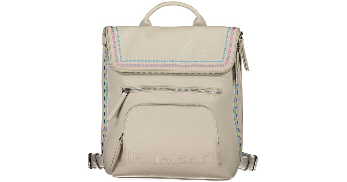 Desigual Backpack in Natural Lyst