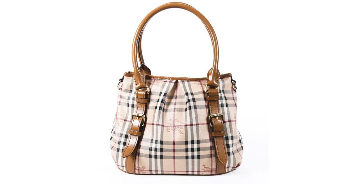 burberry haymarket check shoulder bag