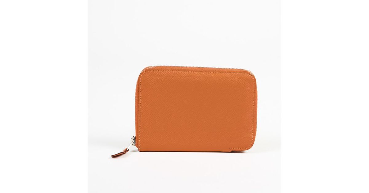 Leather Azap Compact Epsom Wallet 