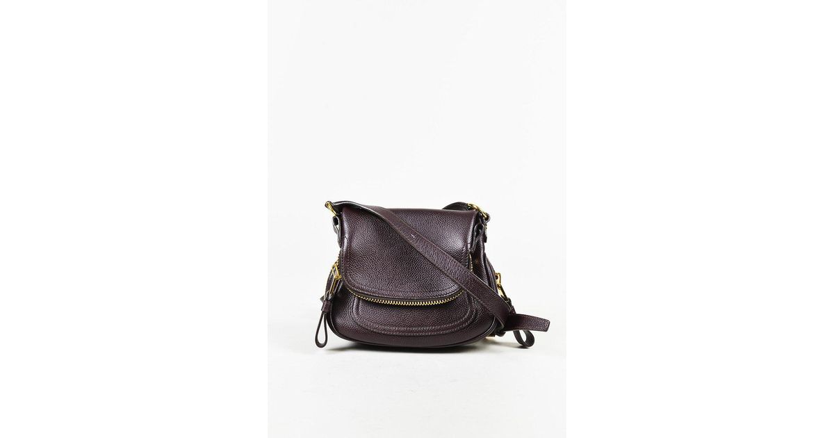 tom ford jennifer mini grained leather shoulder bag