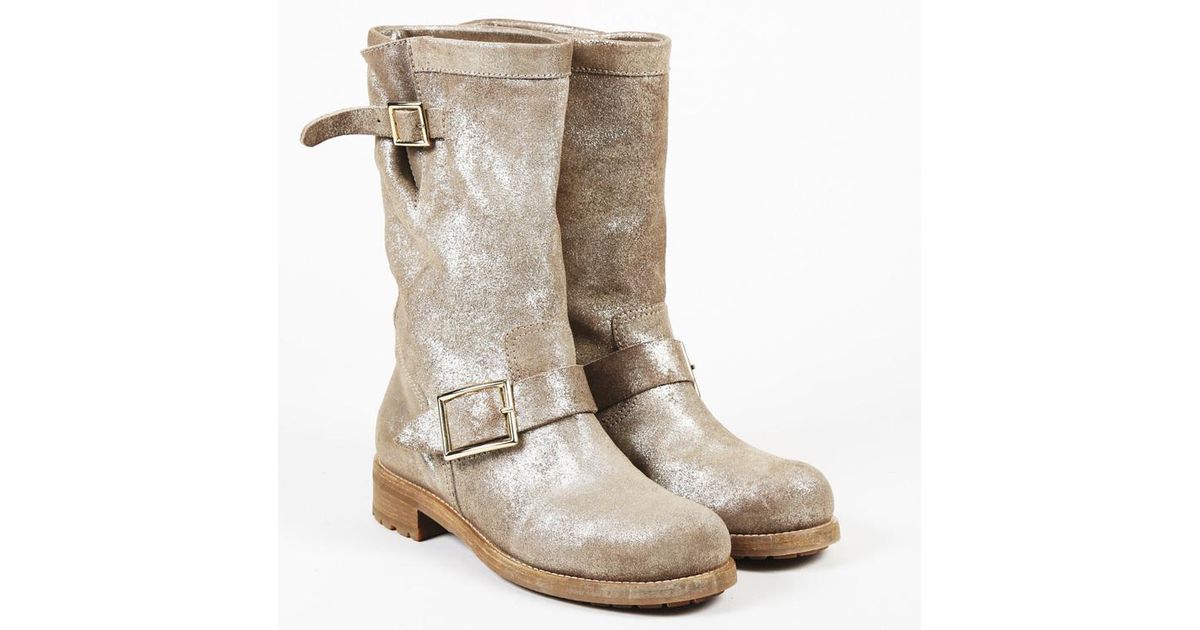 jimmy choo mid calf boots