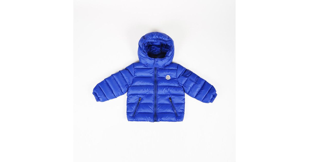 moncler blue puffer coat