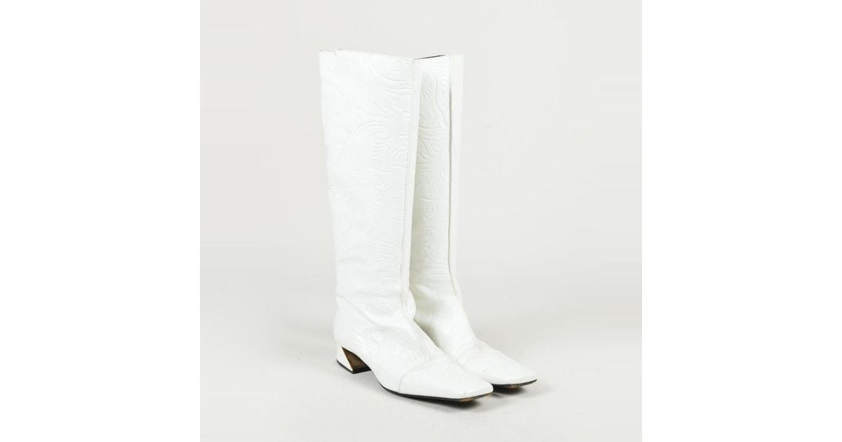 square toe low heel boots