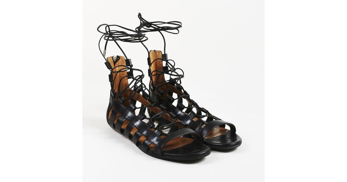 aquazzura gladiator sandals