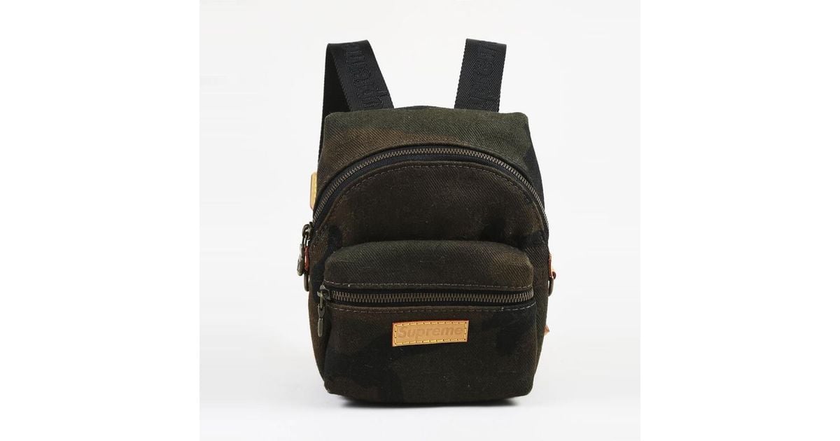 Louis Vuitton Supreme Apollo Backpack Nano Camo Available For