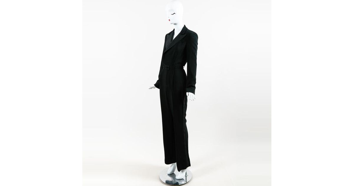 ralph lauren tuxedo jumpsuit