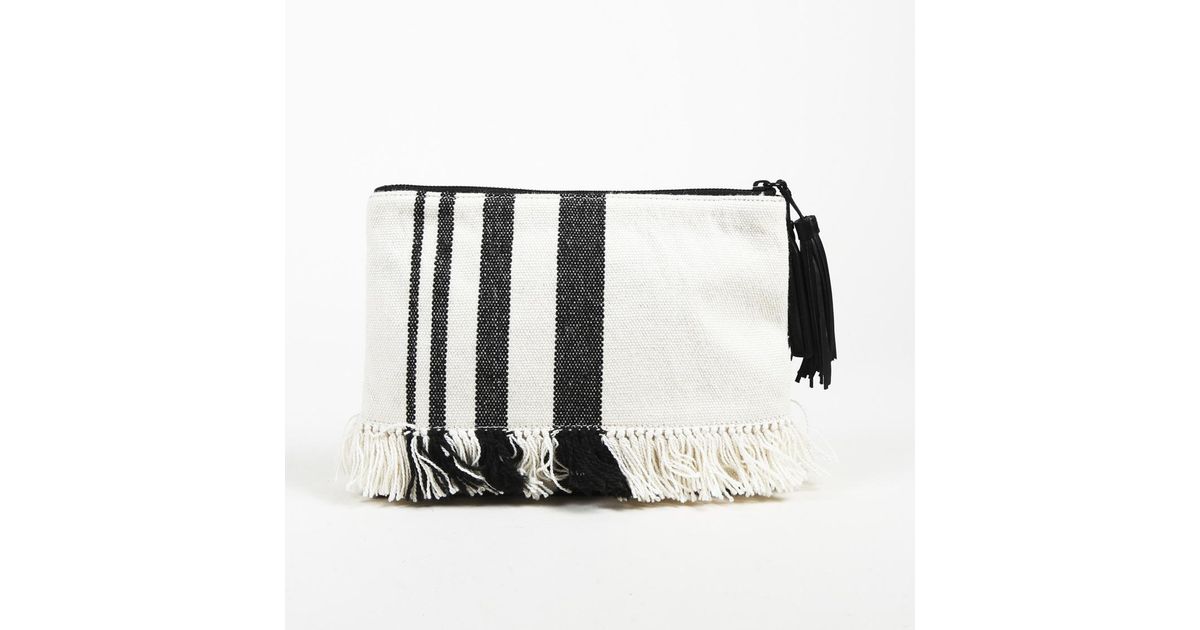 Loeffler Randall Tab Clutch in Olive Python