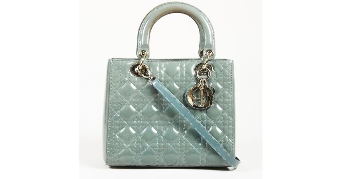 lady dior green bag